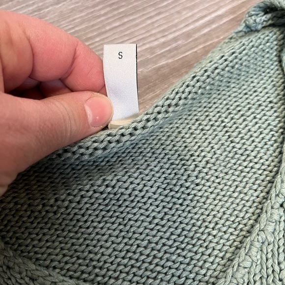 Soyaconcept knitted mint sweater - Picture 4 of 5